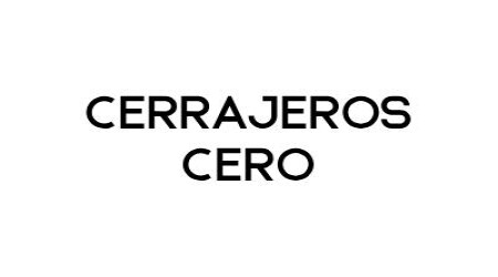 Cerrajeros Cero